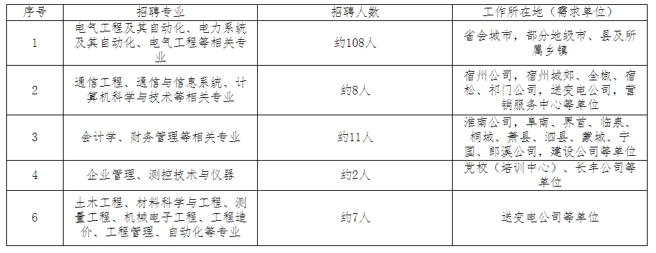 2025年國網(wǎng)安徽省電力高校畢業(yè)生招聘公告(第二批)